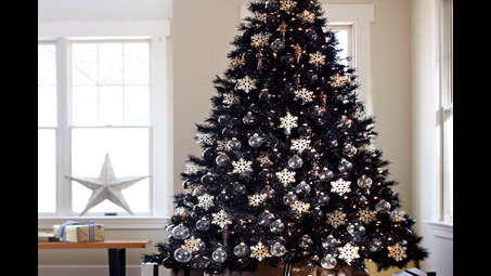 christmas tree, christmas ornament, furniture, window