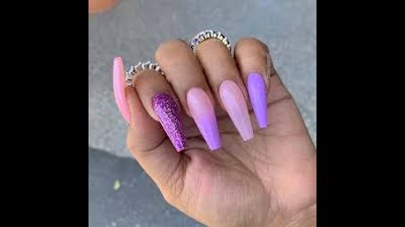 nail polish, purple, body jewelry, finger
