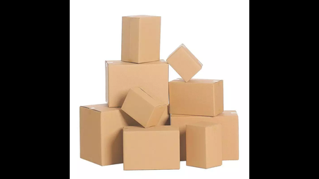 brown, packing materials, rectangle, carton