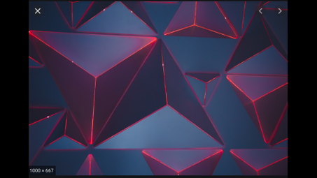 red, light, triangle, pattern