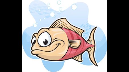 fish, cartoon, fish, illustration